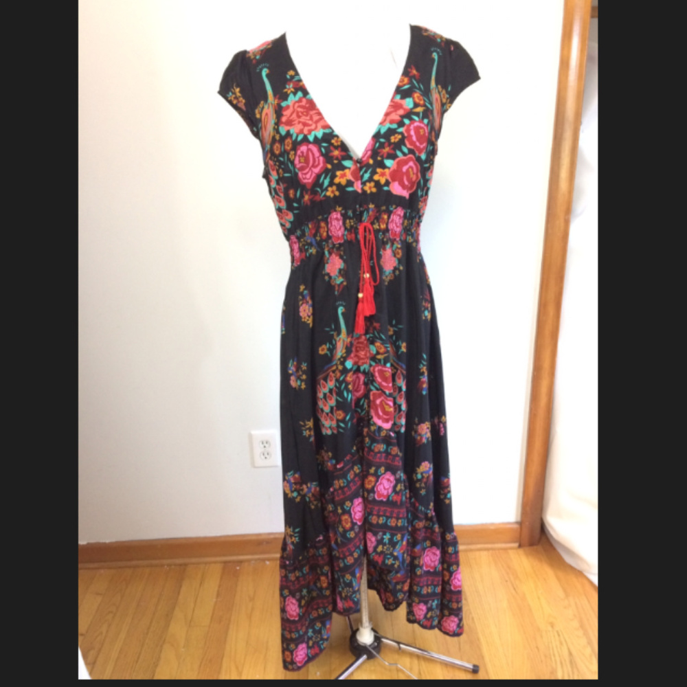 high-low floral dress
